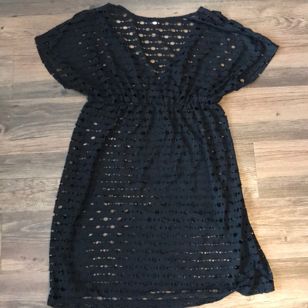 Black bathing suit cover up NWOT - Picture 6 of 6